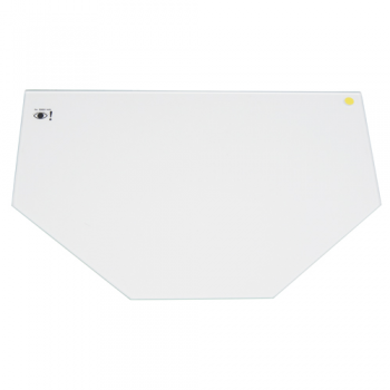 Coated glass pane for Vario Jet