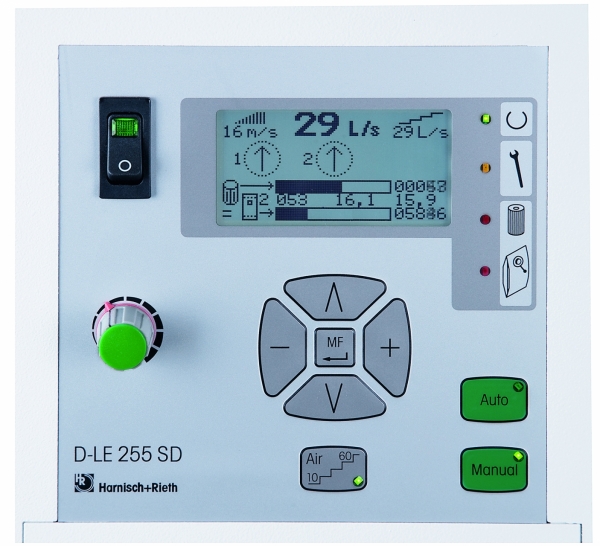 H+R D-LE 255 SD Zweiplatzabsaugung
