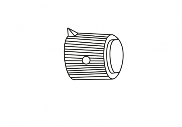 Rotary knob for KaVo drawer suction
