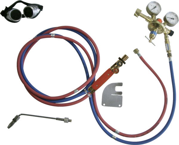 Schmelzbrenner Set Erdgas / Sauerstoff