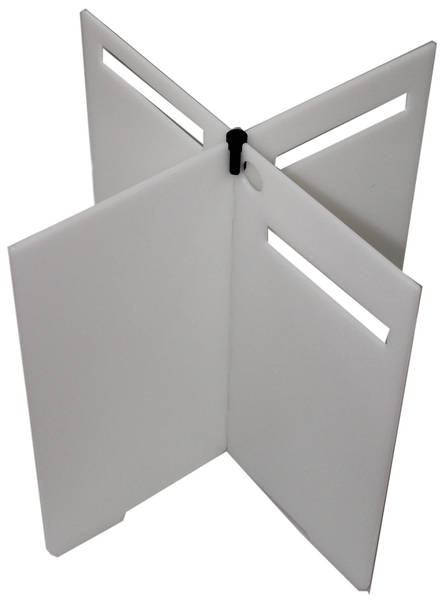 Cross for BDT plaster separator